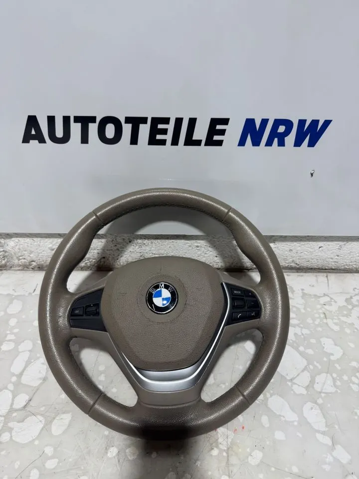 BMW 1er 3er F20 F30 F31 Multifunktion Lenkrad Lederlenkrad – Bild 1