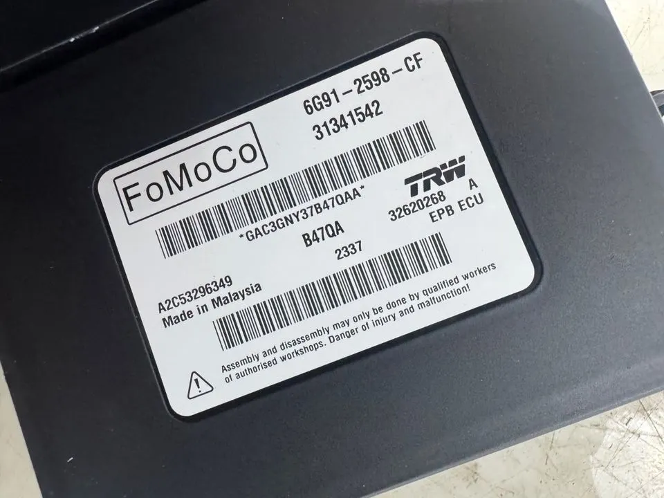 Volvo V60 S60 Parkbremse Feststellbremse Steuergerät 31341542 – Bild 6