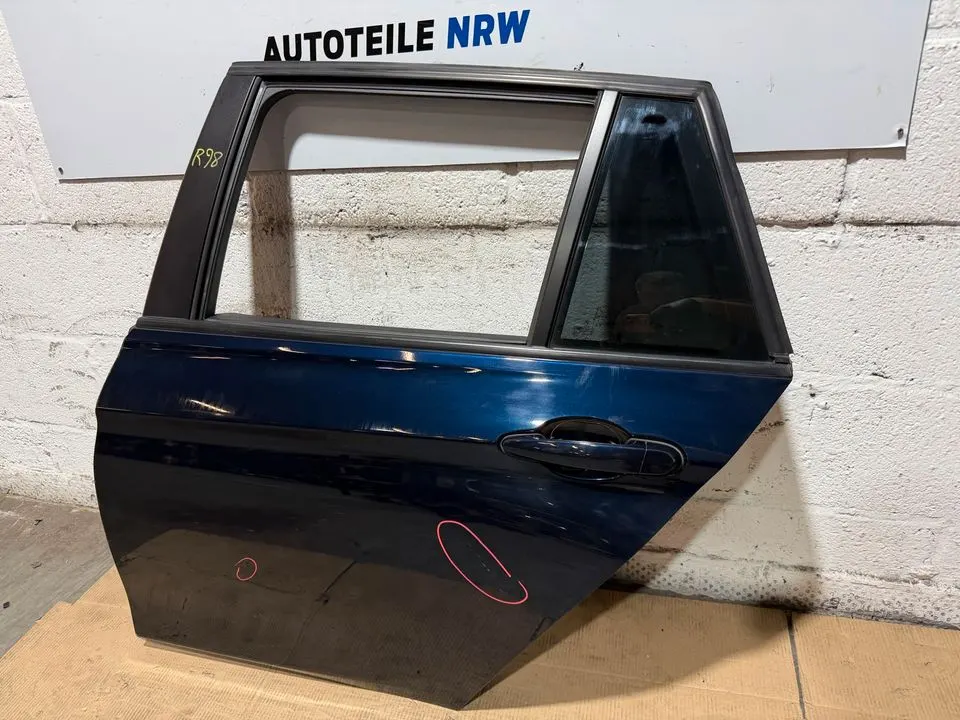 BMW 3er F31 Touring Tür Hinten Links Komplett A89 Imperialblau – Bild 2