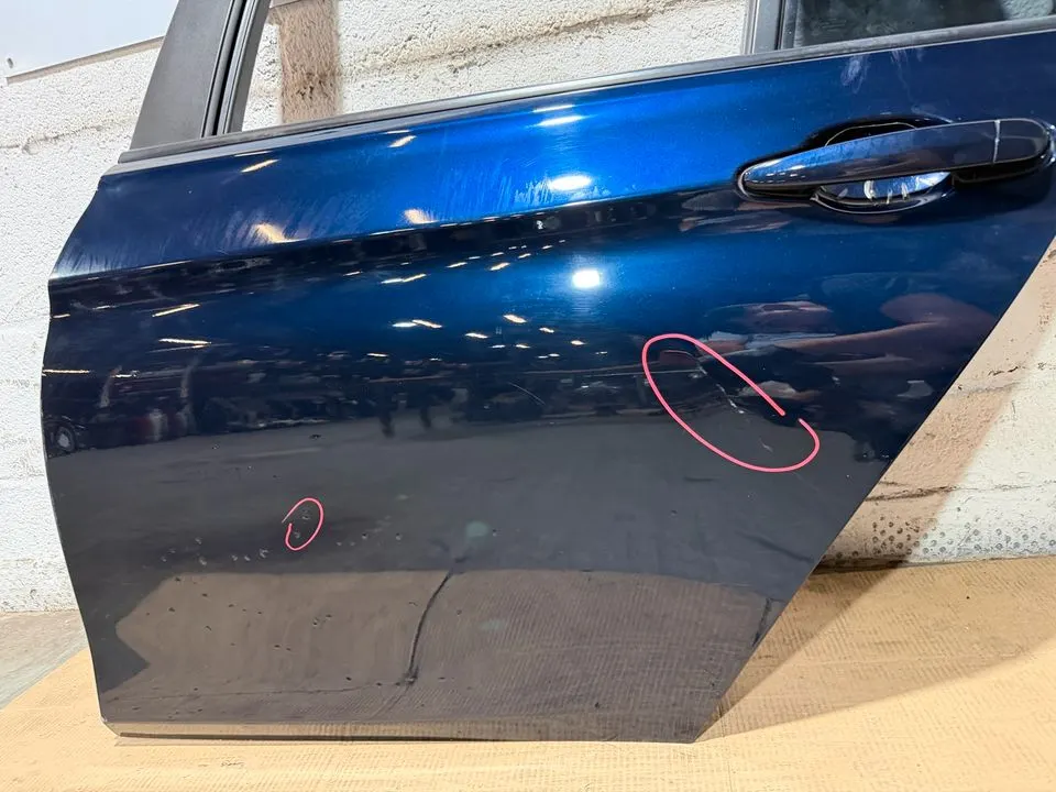 BMW 3er F31 Touring Tür Hinten Links Komplett A89 Imperialblau – Bild 5