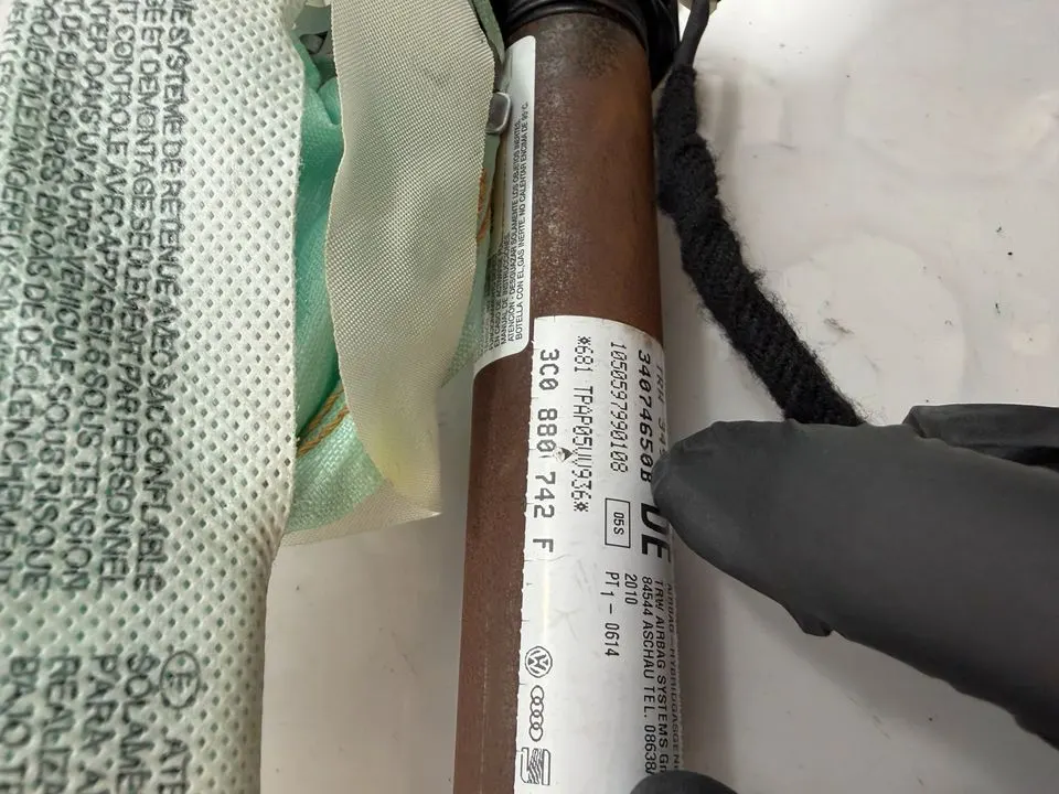 VW Passat B7 3C Kopfairbag Links Rechts 3C0880741F 3C0880742F – Bild 6