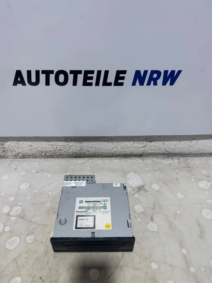 Audi A1 8X A4 A5 A6 MP3 6-Fach CD Player CD-Wechsler 8X0035110B – Bild 1