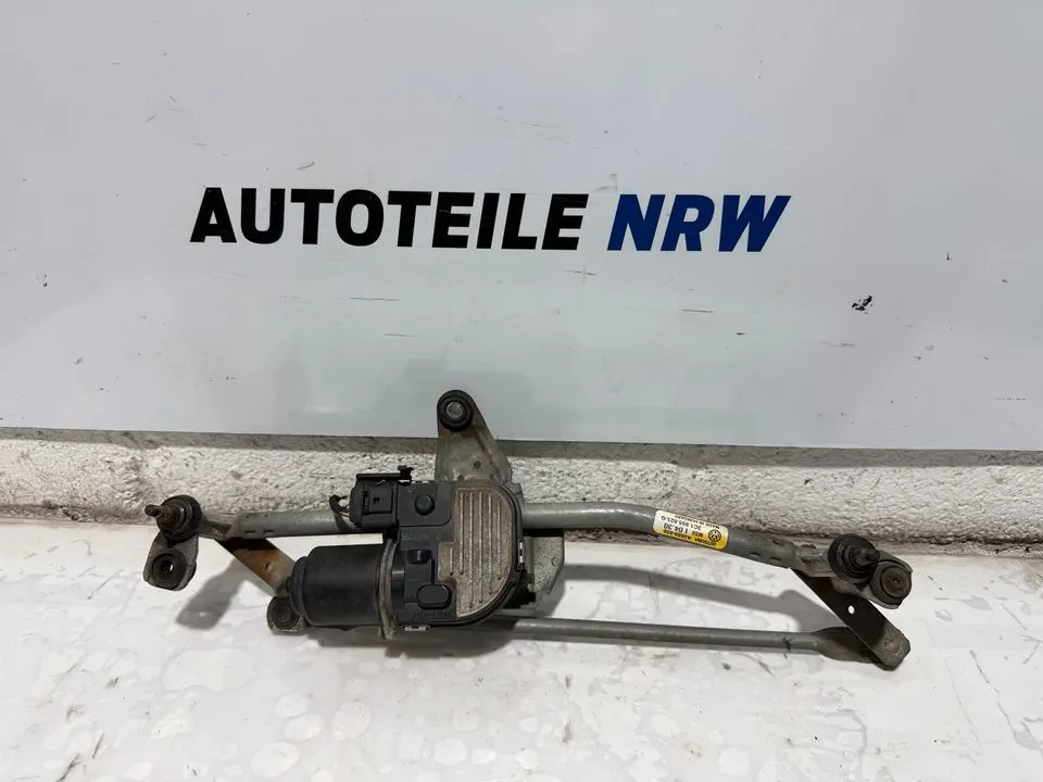 VW Passat B6 3C Scheibenwischer Gestänge Motor 3C1955419B – Bild 1