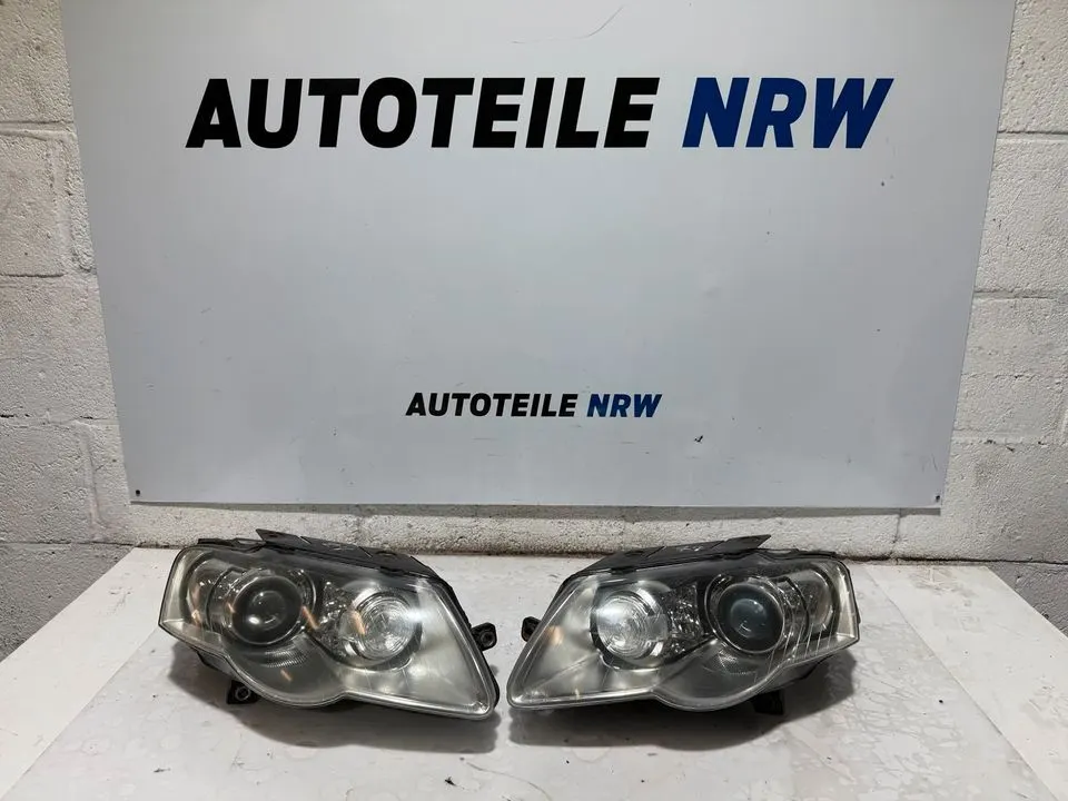 VW Passat B6 3C Xenonscheinwerfer Scheinwerfer Vorne Links Rechts – Bild 1
