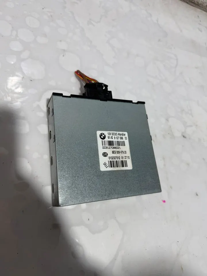 BMW 1er 3er E87 E90 E91 Spannungswandler Steuergerät 9127088 – Bild 2
