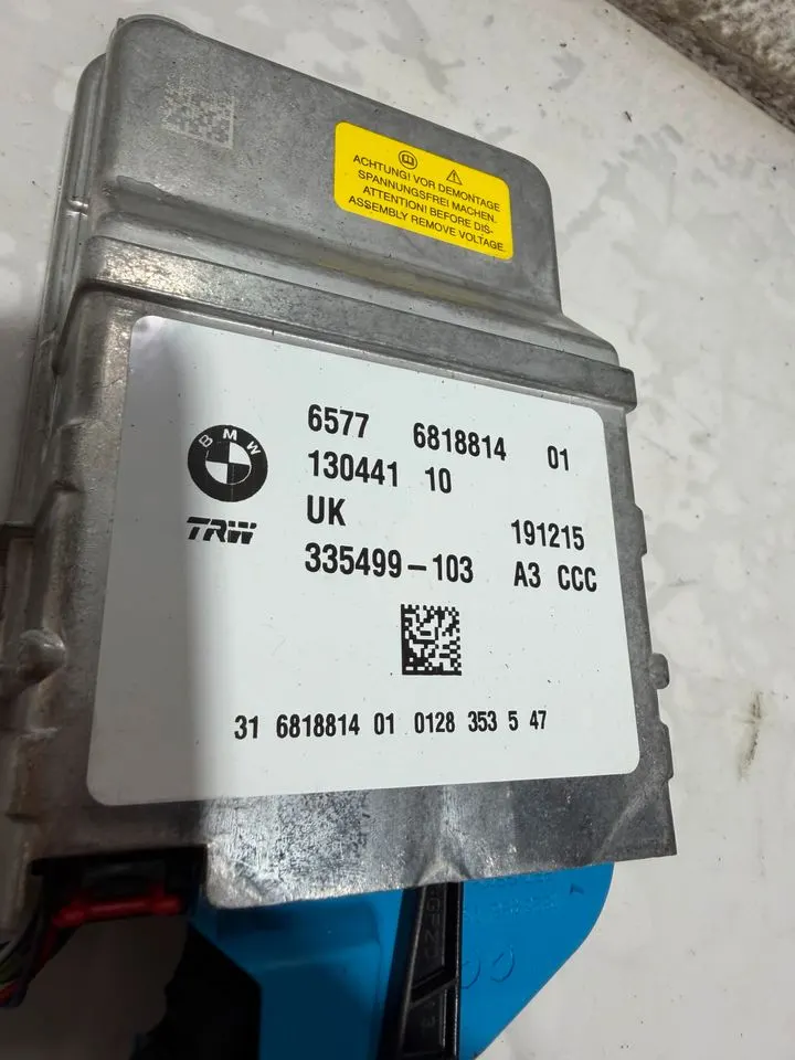 BMW 2er F45 F46 SRS Airbag ECU Steuergerät Modul 6818814 – Bild 4