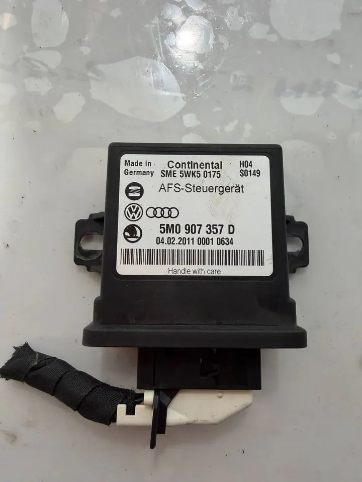 VW Skoda Audi A3 8P AFS LWR Kurvenlicht Steuergerät 5M0907357D – Bild 3