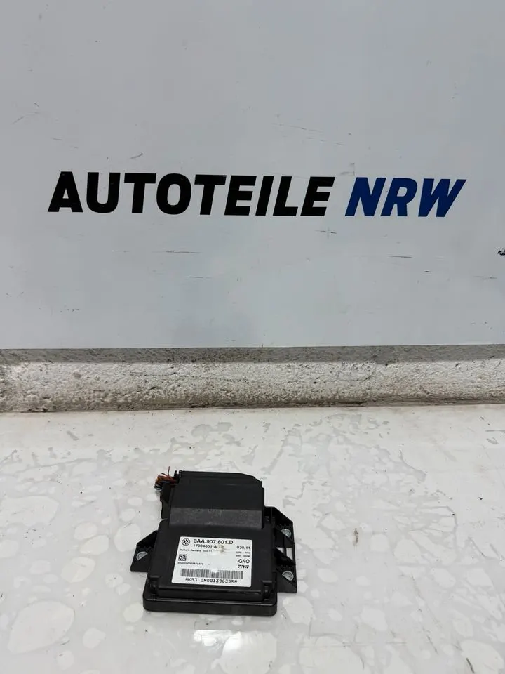 VW Passat B7 3C Steuergerät Parkbremse Feststellbremse 3AA907801D – Bild 1