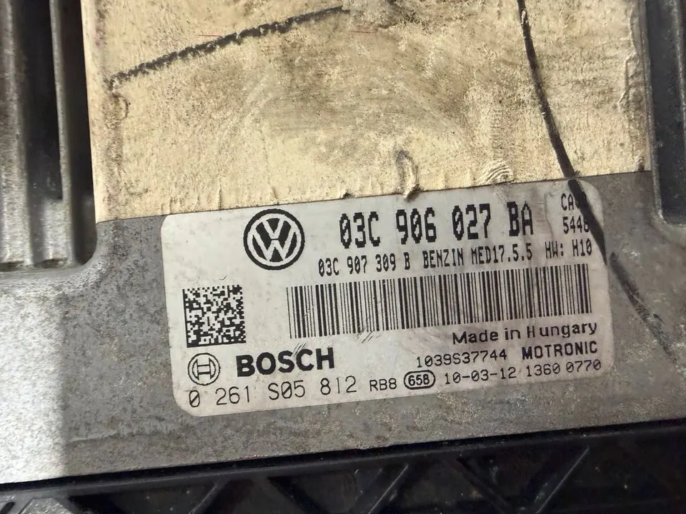 VW Golf 6 1.4 TSI 160 PS Motorsteuergerät Steuergerät 03C906027BA – Bild 6