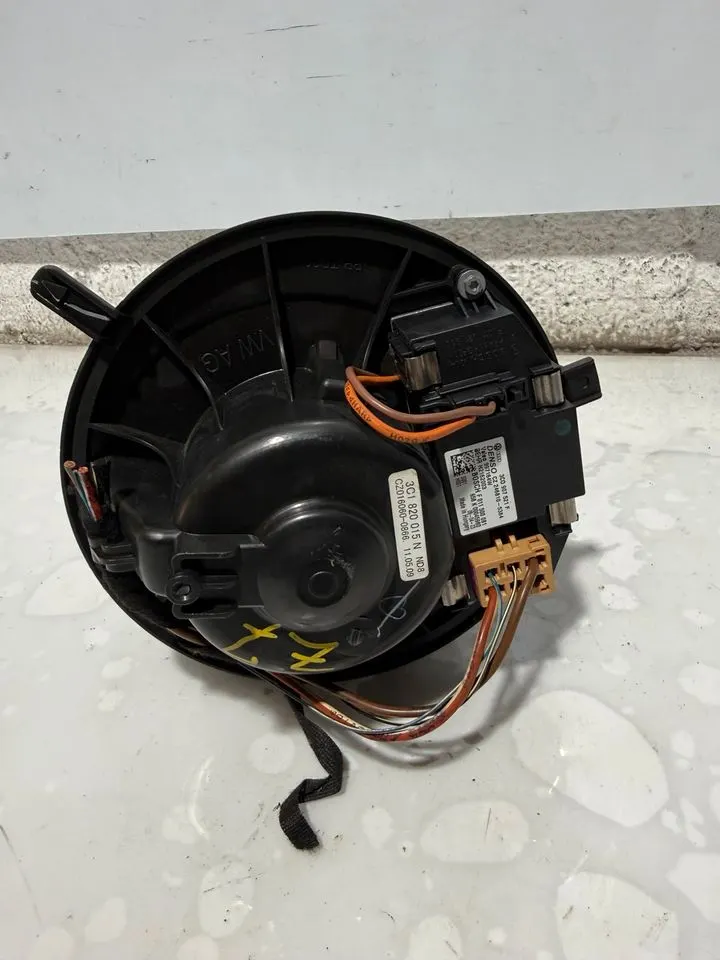 VW Audi Golf Passat B6 B7 Gebläseregler Gebläsemotor 3C1820015N – Bild 3