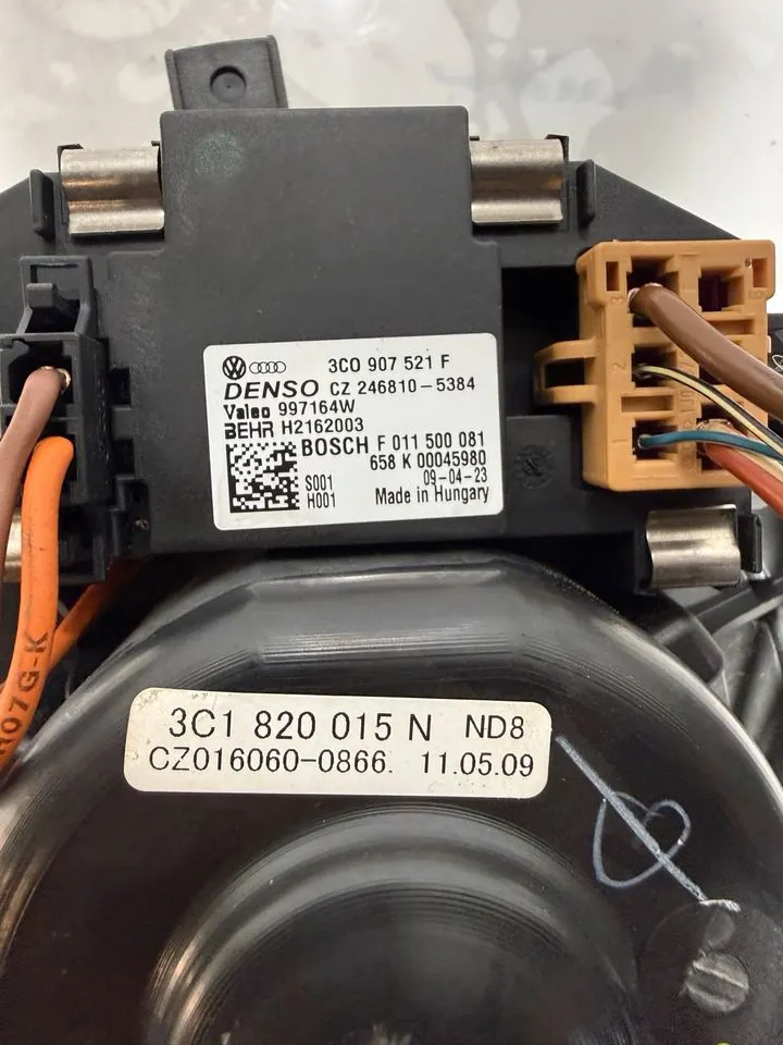 VW Audi Golf Passat B6 B7 Gebläseregler Gebläsemotor 3C1820015N – Bild 8