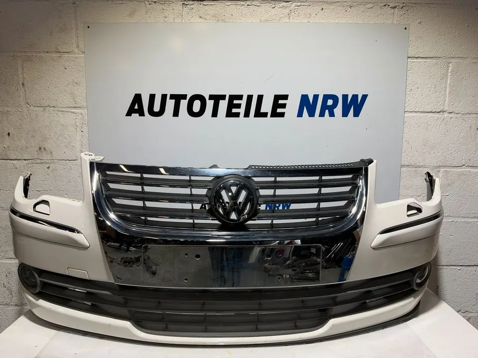 VW Touran 1T2 GP1 Stoßstange Stoßfänger Vorne Komplett LB9A – Bild 1