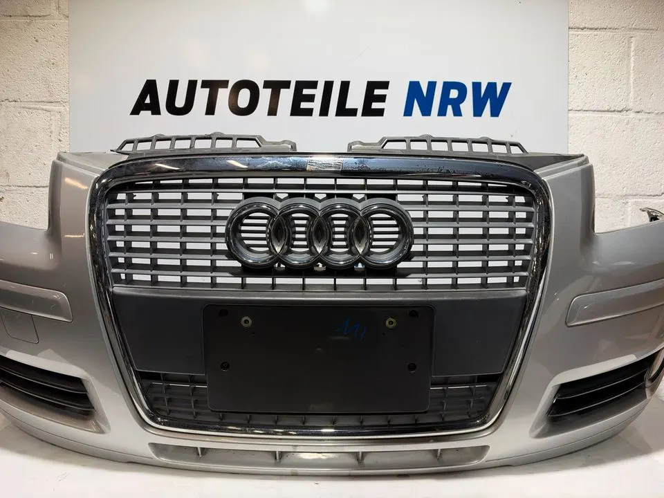 Audi A3 8P Frontschürze Stoßstange Stoßfänger Vorne LY7W – Bild 2