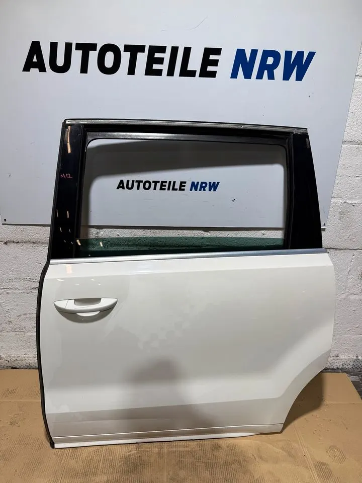 VW Seat Alhambra Sharan 7N Schiebetür Tür Hinten Links LB9A – Bild 1