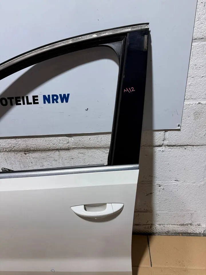 VW Seat Alhambra Sharan 7N Fahrertür Tür Vorne Links LB9A – Bild 2
