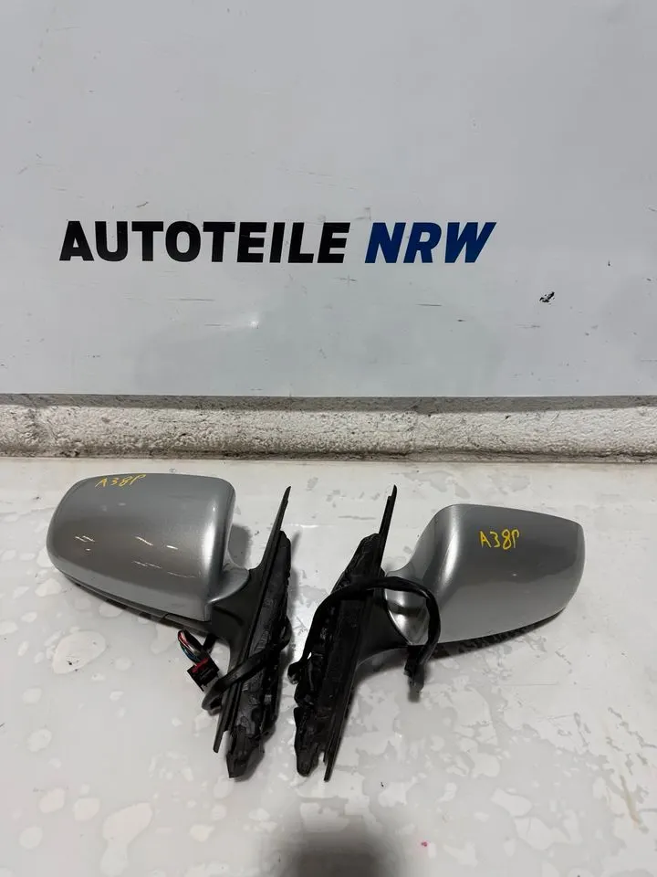 Audi A3 8P Außenspiegel Spiegel Vorne Links Rechts LY7W – Bild 1