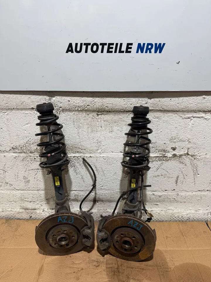 VW Beetle 9C Achsschenkel Radnabe Stoßdämpfer Federbein Vorne – Bild 1