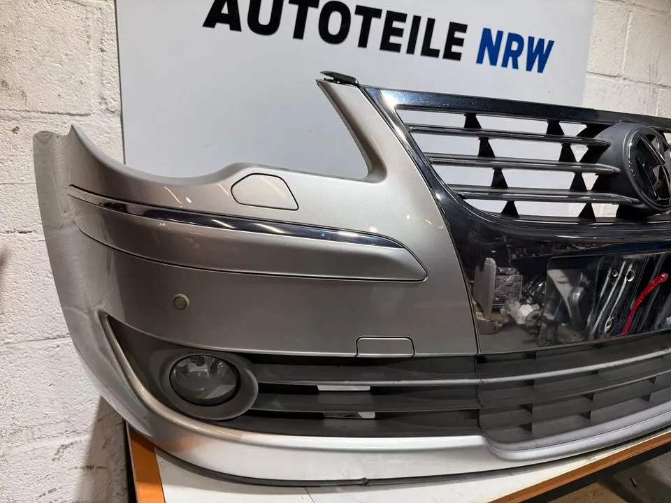 VW Touran 1T2 GP1 Stoßstange Stoßfänger Vorne Komplett LA7W – Bild 8